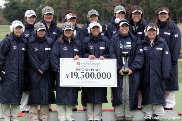 2006年 日韓女子プロゴルフ対抗戦 最終日 日本チーム