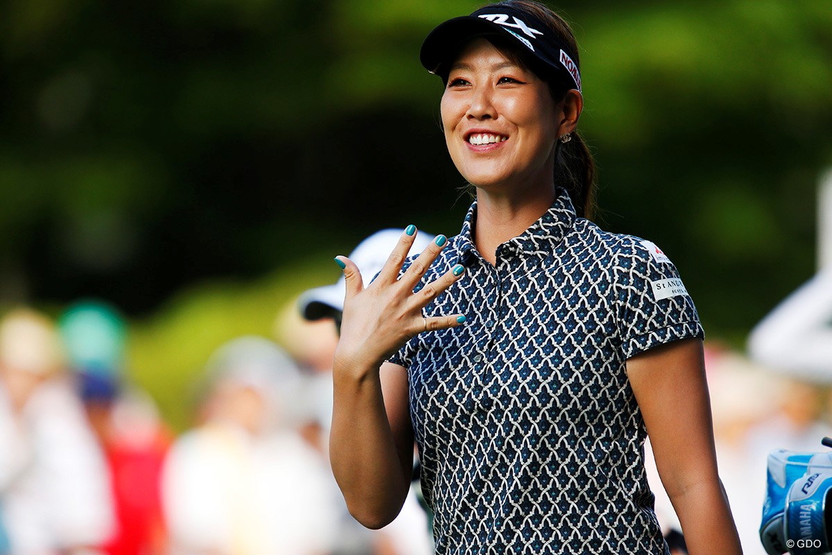 2018年 NEC軽井沢72ゴルフトーナメント 2日目 福田真未