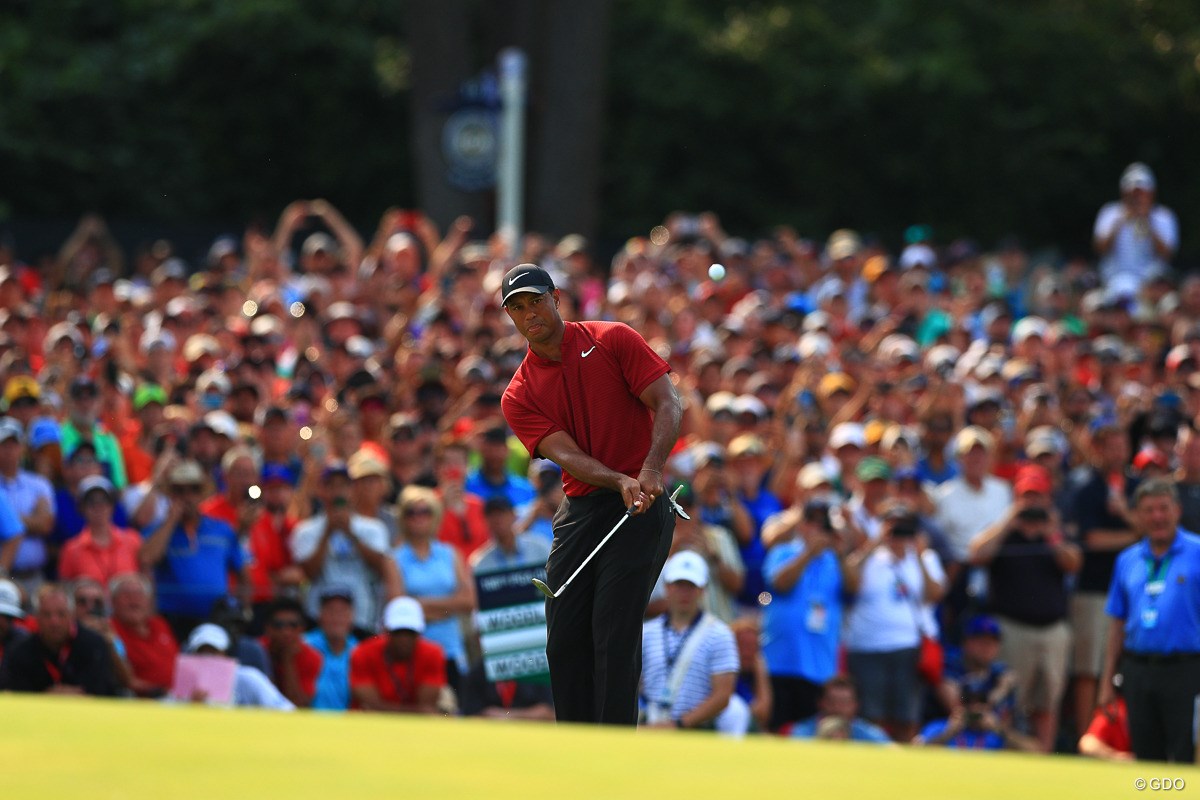 2018年 全米プロゴルフ選手権 最終日 タイガー・ウッズ