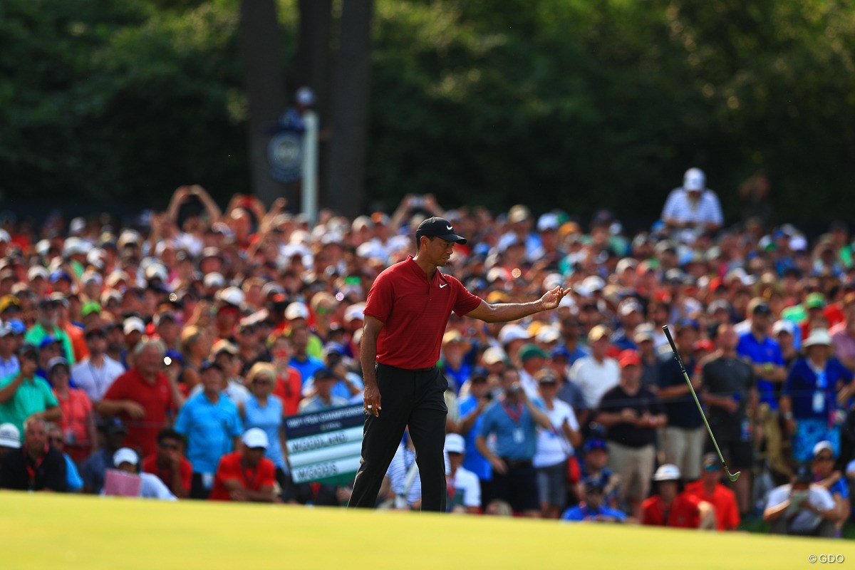 2018年 全米プロゴルフ選手権 最終日 タイガー・ウッズ