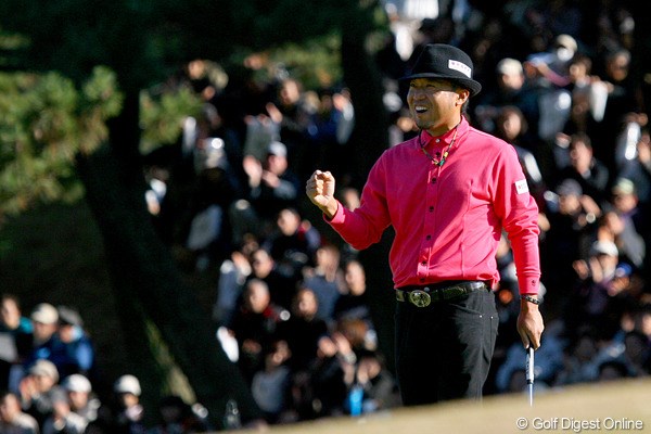 2009年 ゴルフ日本シリーズJTカップ最終日 片山晋呉