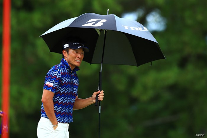 日傘がなきゃやってらんないよ 2018年 ニトリレディスゴルフトーナメント 初日 宮本勝昌