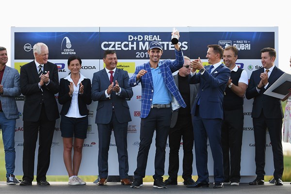 チェコでツアー初優勝を飾ったパバン（Ross KinnairdGetty Images）