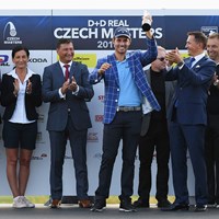 チェコでツアー初優勝を飾ったパバン（Ross KinnairdGetty Images） 2018年 D+D レアル チェコマスターズ 最終日 アンドレ・パバン