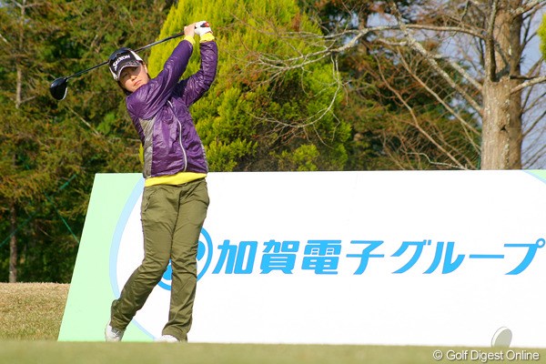 LPGA新人戦加賀電子カップ初日／松平真佐美