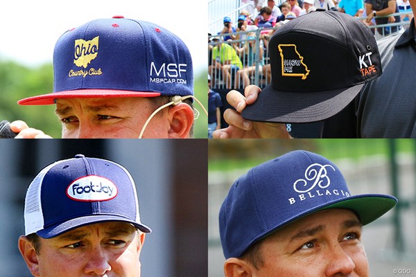 2018年 ジェイソン・ダフナー 今年は大会によって様々なロゴ入りキャップを着用するJ.ダフナー