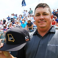 「全米プロ」ではミズーリ州のご当地キャップを着用 2018年 全米プロゴルフ選手権 ジェイソン・ダフナー