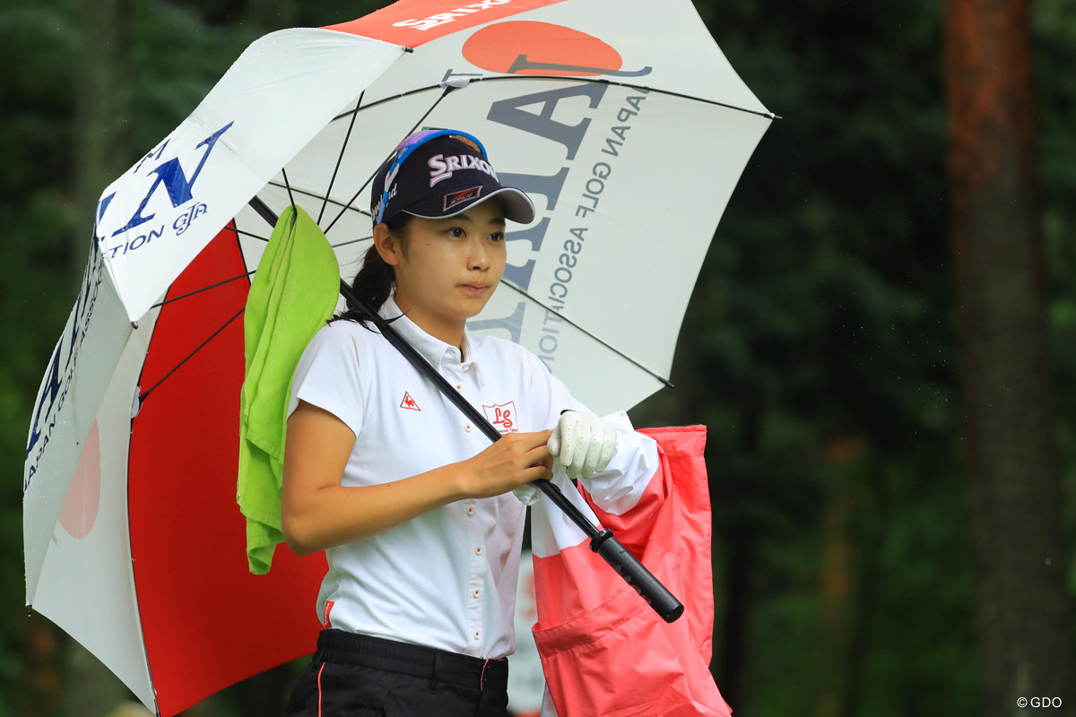 安田祐香が個人首位タイ 日本は3位後退／世界アマチュアチーム選手権