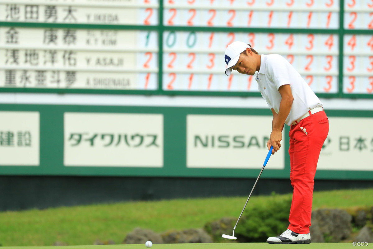 浅地洋佑 自宅のパターマットで1日3時間の猛練習