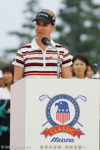 2006年 ミズノクラシック 最終日 カリー・ウェブ