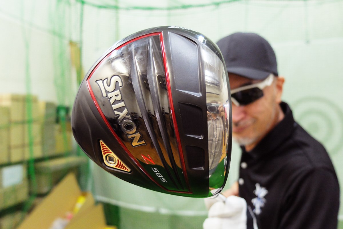 ゼクシオのテクノロジーで抜群のつかまり「スリクソン Z585 ドライバー 