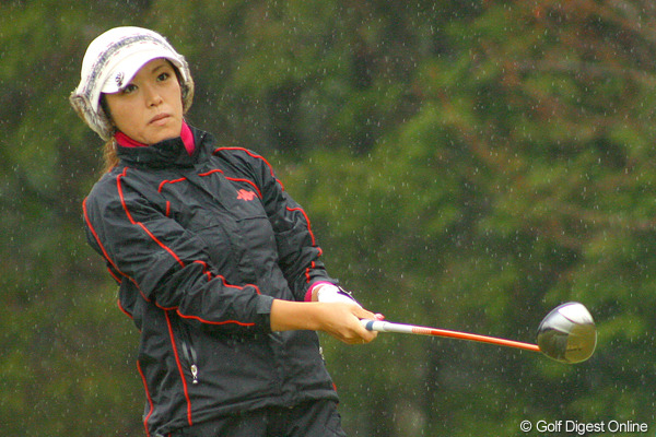 同じく2位タイの甲田良美。今シーズンは下部ツアーで勝利を挙げるなど