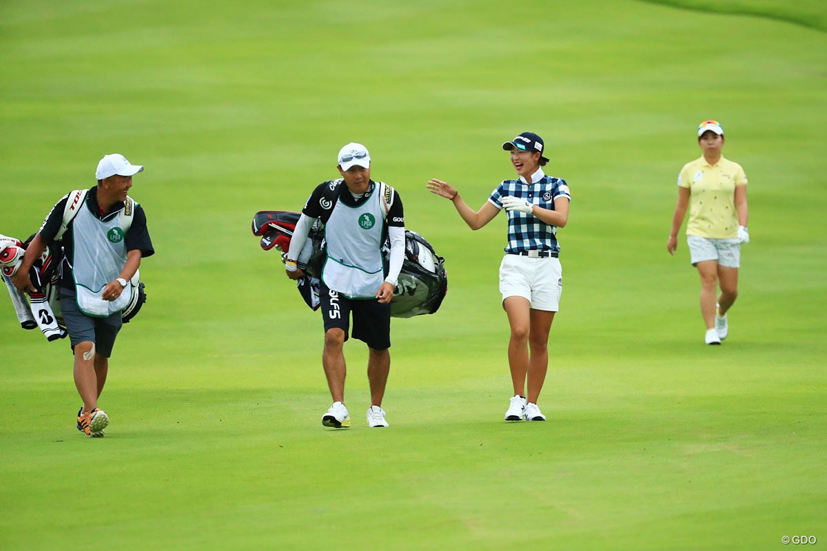 2018年 日本女子プロ選手権大会コニカミノルタ杯 2日目 松田鈴英