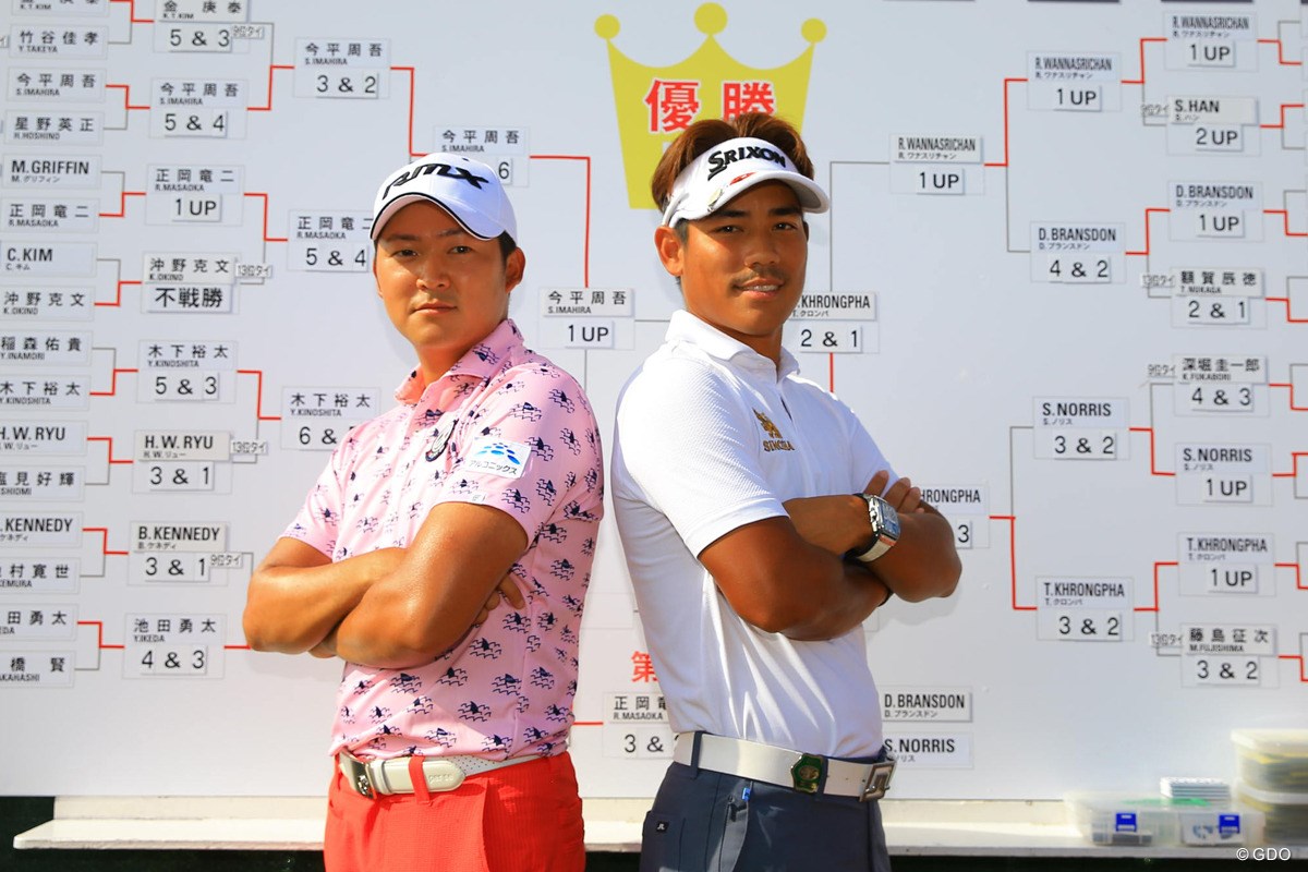 2018年 ISPSハンダマッチプレー選手権（3回戦・決勝） 4日目 今平省吾 タンヤゴーン・クロンパ