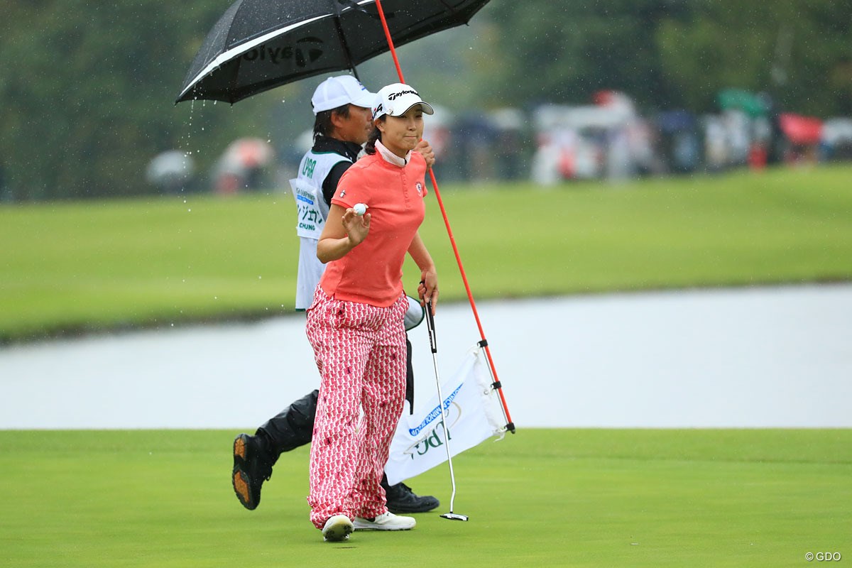 2018年 日本女子プロ選手権大会コニカミノルタ杯 3日目 ジョン・ジェウン