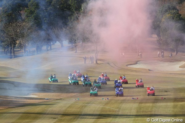 2009年 Hitachi 3Tours Championship 2009 選手入場