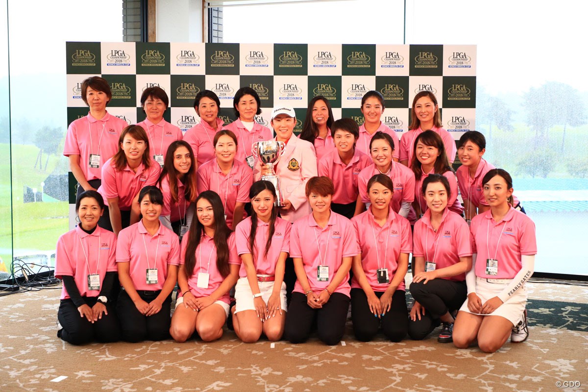 2018年 日本女子プロ選手権大会コニカミノルタ杯 最終日 申ジエ