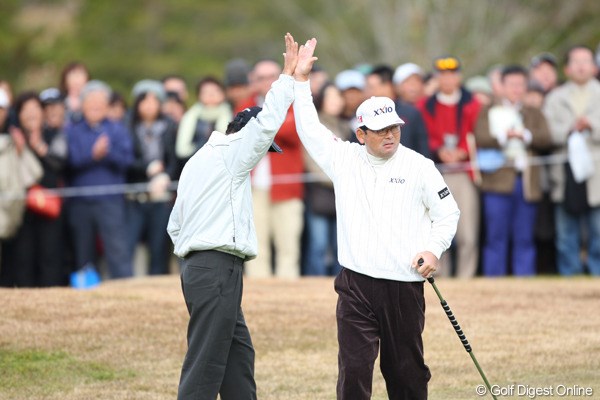 2009年 Hitachi 3Tours Championship 2009 中嶋常幸＆渡辺司