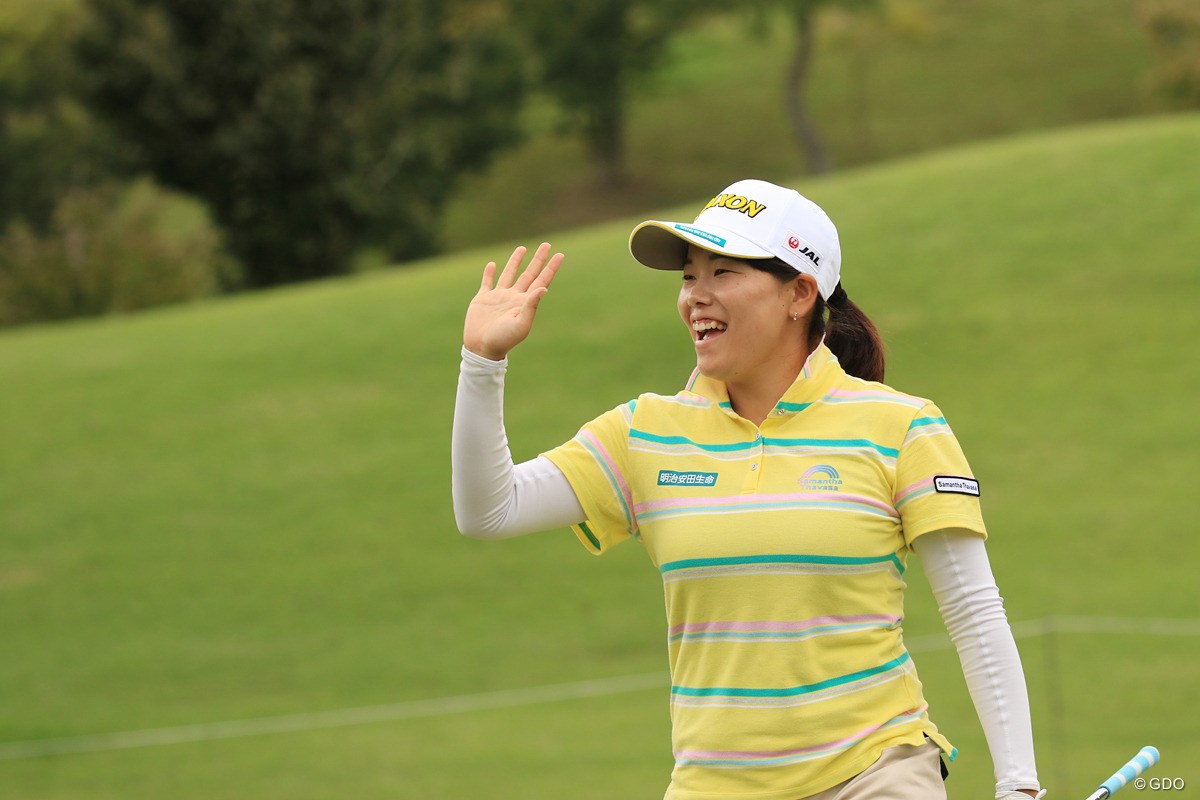 2018年 ミヤギテレビ杯ダンロップ女子オープン 事前 勝みなみ
