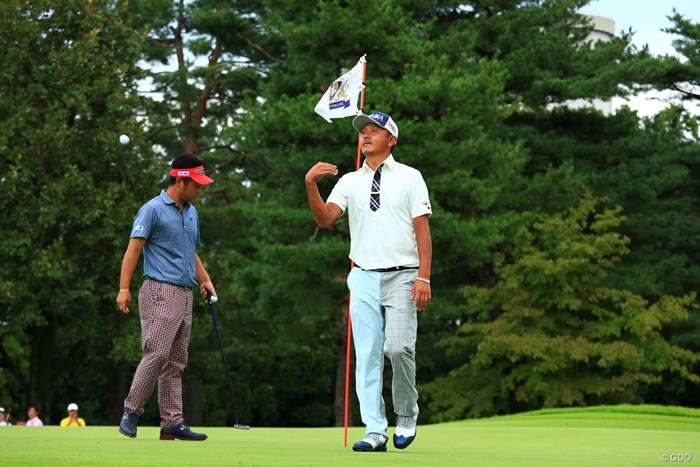 ホールインワン久しぶりに見させていただきました 2018年 アジアパシフィック選手権ダイヤモンドカップゴルフ 3日目 岩田寛