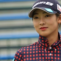 練習ラウンドをユ・ソヨンと回った松田鈴英はソヨンの筋肉に驚いていた 2018年 日本女子オープンゴルフ選手権競技 事前 松田鈴英