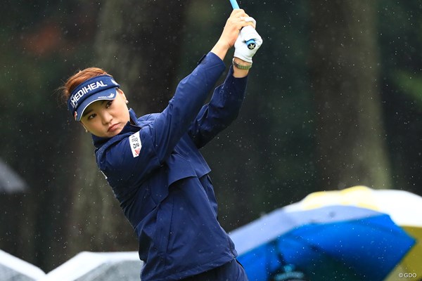 2018年 日本女子オープンゴルフ選手権競技 初日 ユ・ソヨン 単独首位発進を決めたユ・ソヨン。世界ランキング4位が貫録を見せつけた