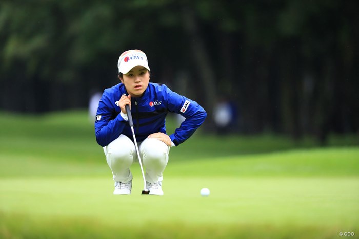アマチュア強し 2018年 日本女子オープンゴルフ選手権競技 初日 西村優菜