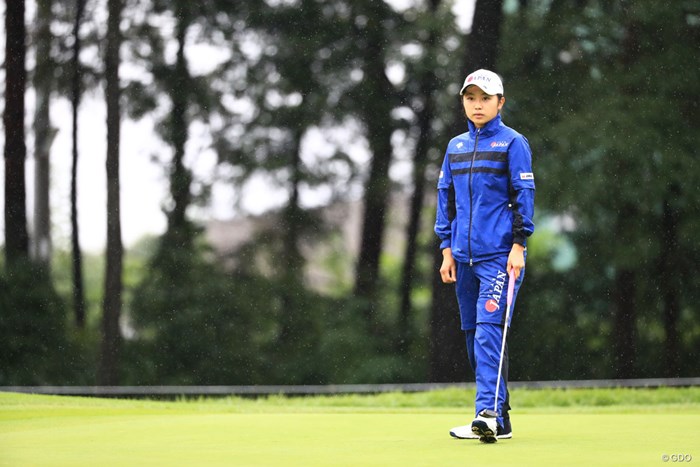 今日は1オーバーフィニッシュ 2018年 日本女子オープンゴルフ選手権競技 初日 安田祐香