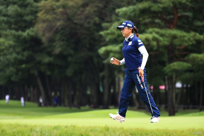 追い上げて頂戴な 2018年 日本女子オープンゴルフ選手権競技 初日 有村智恵