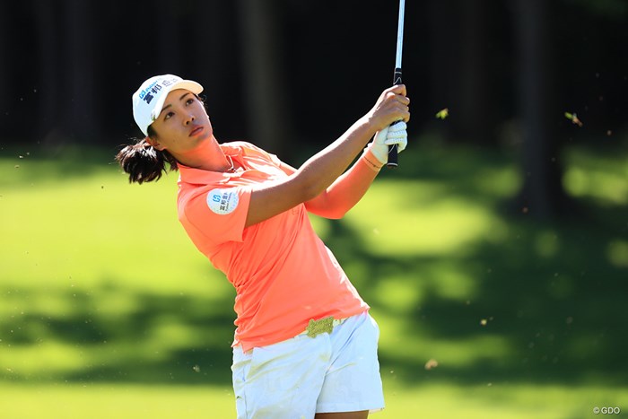 メジャー大会を単独首位で折り返したフェービー・ヤオ 2018年 日本女子オープンゴルフ選手権競技 2日目 フェービー・ヤオ