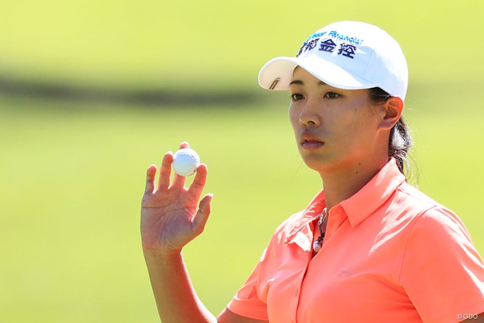 単独トップに立つフェービー 2018年 日本女子オープンゴルフ選手権競技 2日目 フェービー・ヤオ