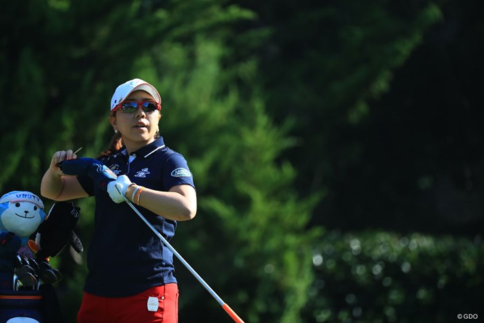 ヘッドカバー外して 2018年 日本女子オープンゴルフ選手権競技 2日目 宮里美香