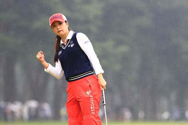 2018年 日本女子オープンゴルフ選手権競技 3日目 菊地絵理香 リベンジV狙う菊地絵理香が通算10アンダーで首位に立った