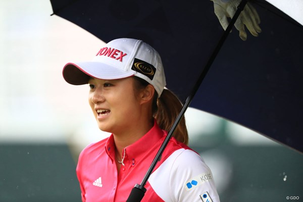2018年 日本女子オープンゴルフ選手権競技 3日目 森田遥 ナイスゲームだったもんね