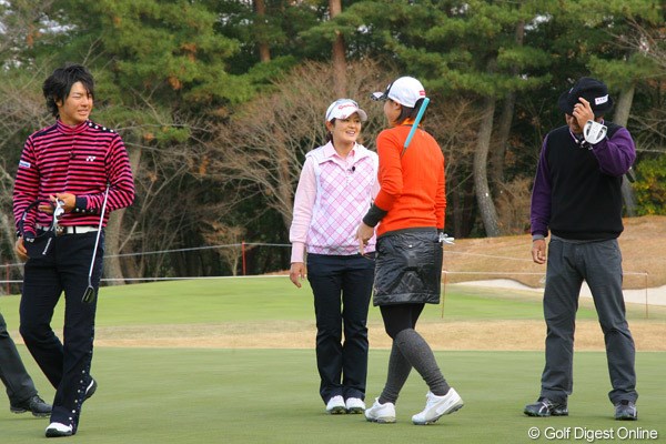 2009年 ドリームマッチin南山 石川遼、片山晋呉、古閑美保、諸見里しのぶ
