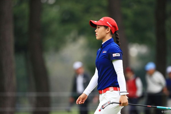 2018年 日本女子オープンゴルフ選手権競技 最終日 吉田優利 史上初の同一年アマ3冠はならなかった吉田優利（撮影は3日目）