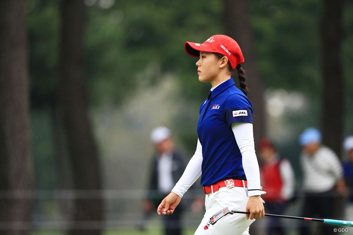 史上初の同一年アマ3冠はならなかった吉田優利（撮影は3日目） 2018年 日本女子オープンゴルフ選手権競技 最終日 吉田優利