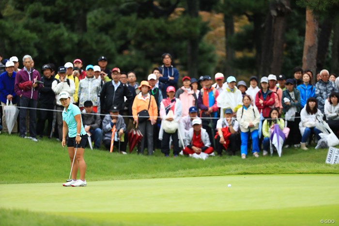 おしいんですけど～ 2018年 日本女子オープンゴルフ選手権競技 最終日 畑岡奈紗