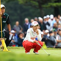これで6年連続のトップ10。だが優勝は今年もお預けとなった 2018年 日本女子オープンゴルフ選手権競技 最終日 菊地絵理香