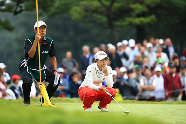 2018年 日本女子オープンゴルフ選手権競技 最終日 菊地絵理香 これで6年連続のトップ10。だが優勝は今年もお預けとなった