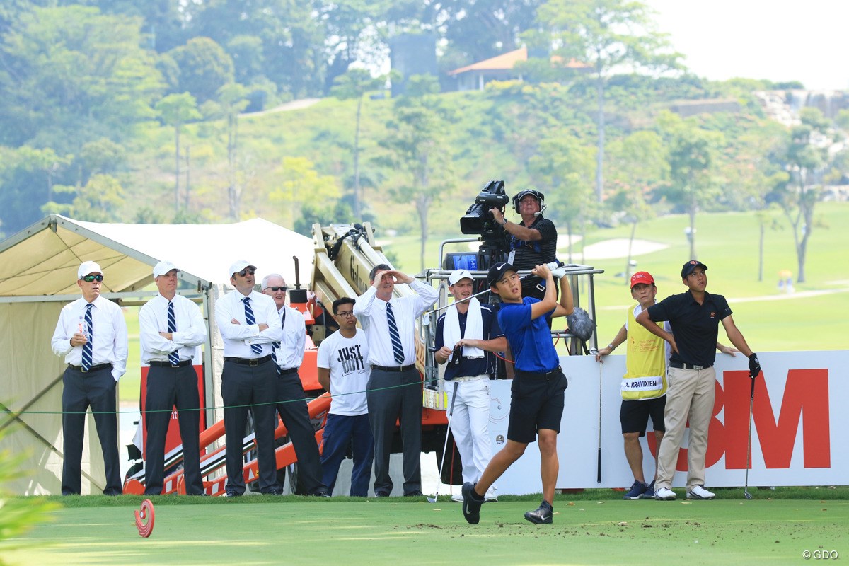 2018年 アジアパシフィックアマチュアゴルフ選手権 初日 大西魁斗