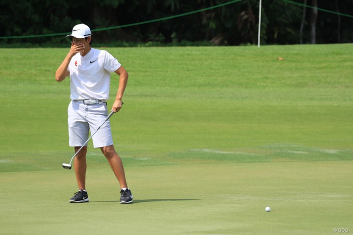 大西魁斗は1打届かず予選落ち 2018年 アジアパシフィックアマチュアゴルフ選手権 2日目 大西魁斗