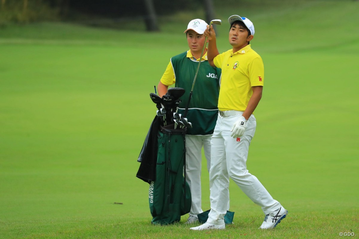 2ダボのアマ金谷拓実 「あきらめずに」巻き返す