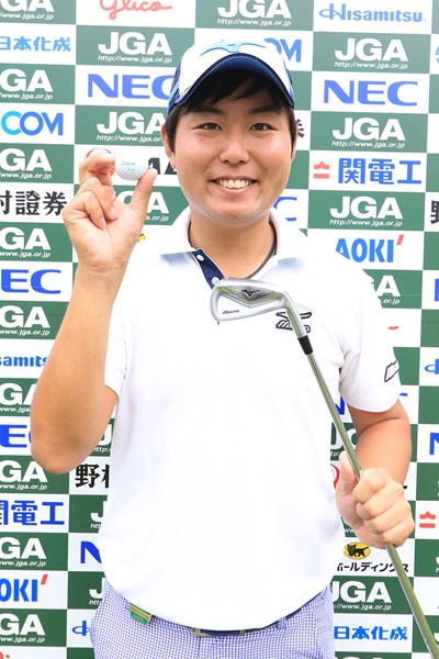 2018年 日本オープンゴルフ選手権競技 初日 杉山知靖 アルバトロスを達成した25歳の杉山知靖（写真は大会提供）