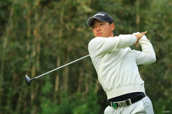 2018年 日本オープンゴルフ選手権競技 2日目 桂川有人 アマチュアの桂川有人が単独首位で決勝ラウンドに進んだ