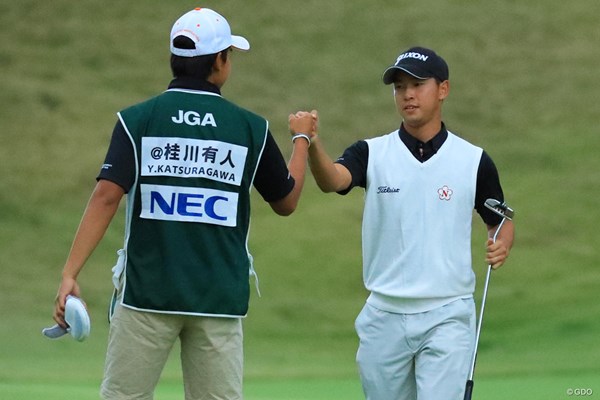 2018年 日本オープンゴルフ選手権競技 2日目 桂川有人 決勝を単独首位で迎えるアマチュアの桂川有人