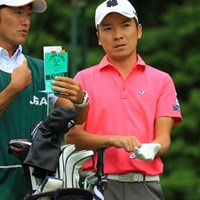 気合の入った表情も。 2018年 日本オープンゴルフ選手権競技 2日目 日高将史