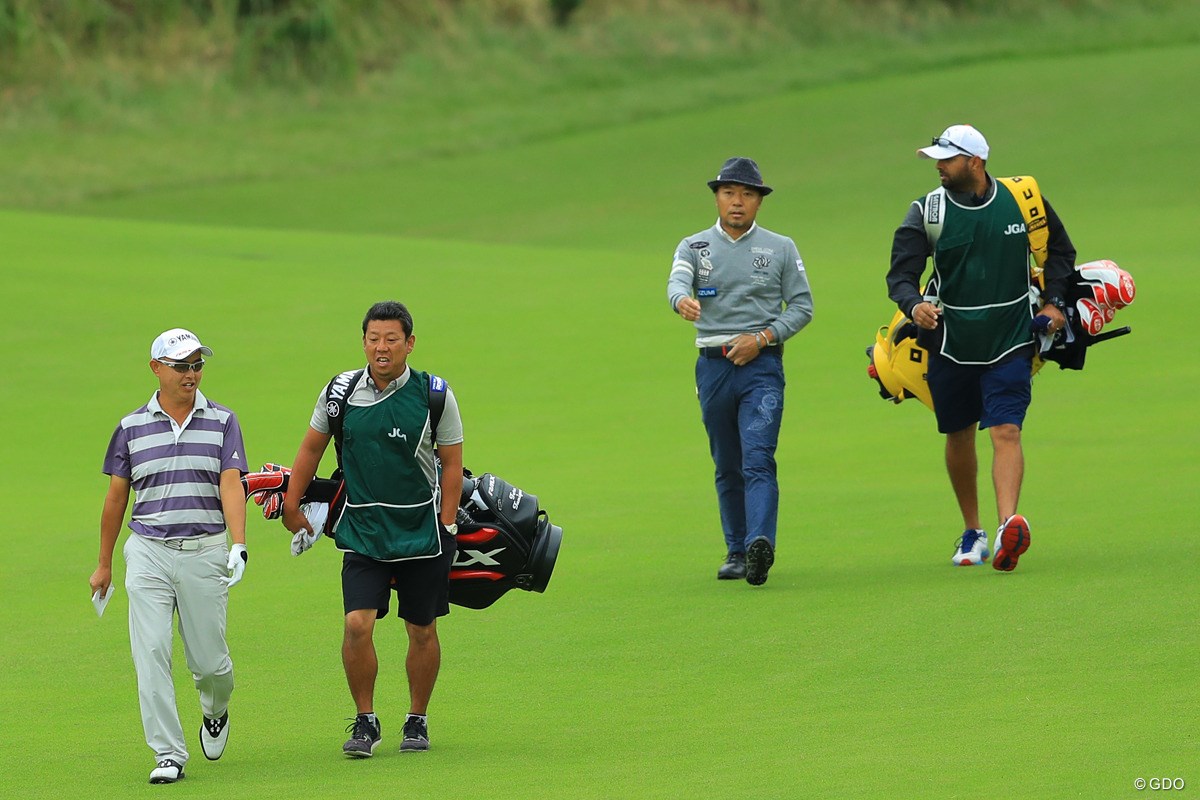 2018年 日本オープンゴルフ選手権競技 3日目 谷口徹 片山晋呉