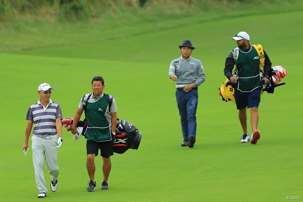 2018年 日本オープンゴルフ選手権競技 3日目 谷口徹 片山晋呉 この2人でのラウンドって濃いなぁ。