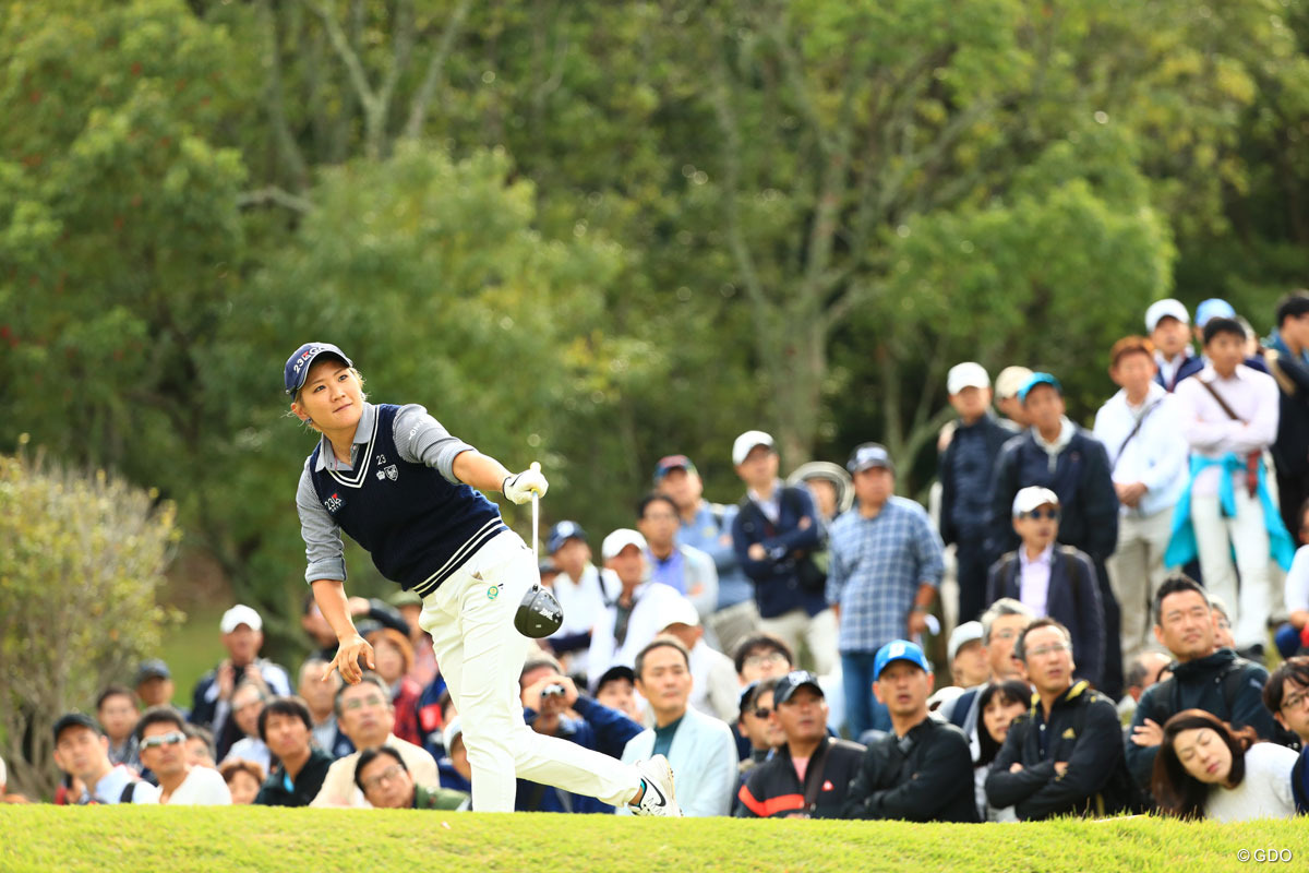 18年 富士通レディース 最終日 成田美寿々 Gdo ゴルフダイジェスト オンライン